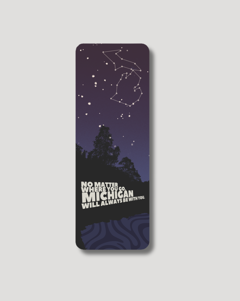 Michigan Constellation Bookmark- Rip-Proof Matte