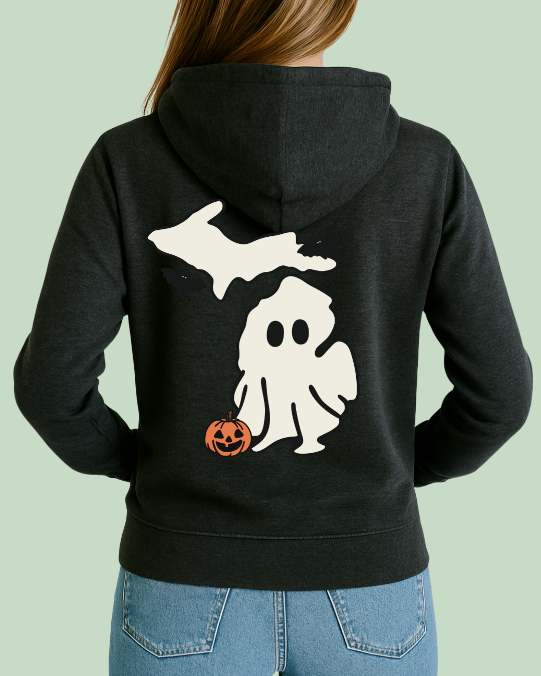 Michigan Spirit  Halloween- Unisex Next Level Super Soft Hoodie