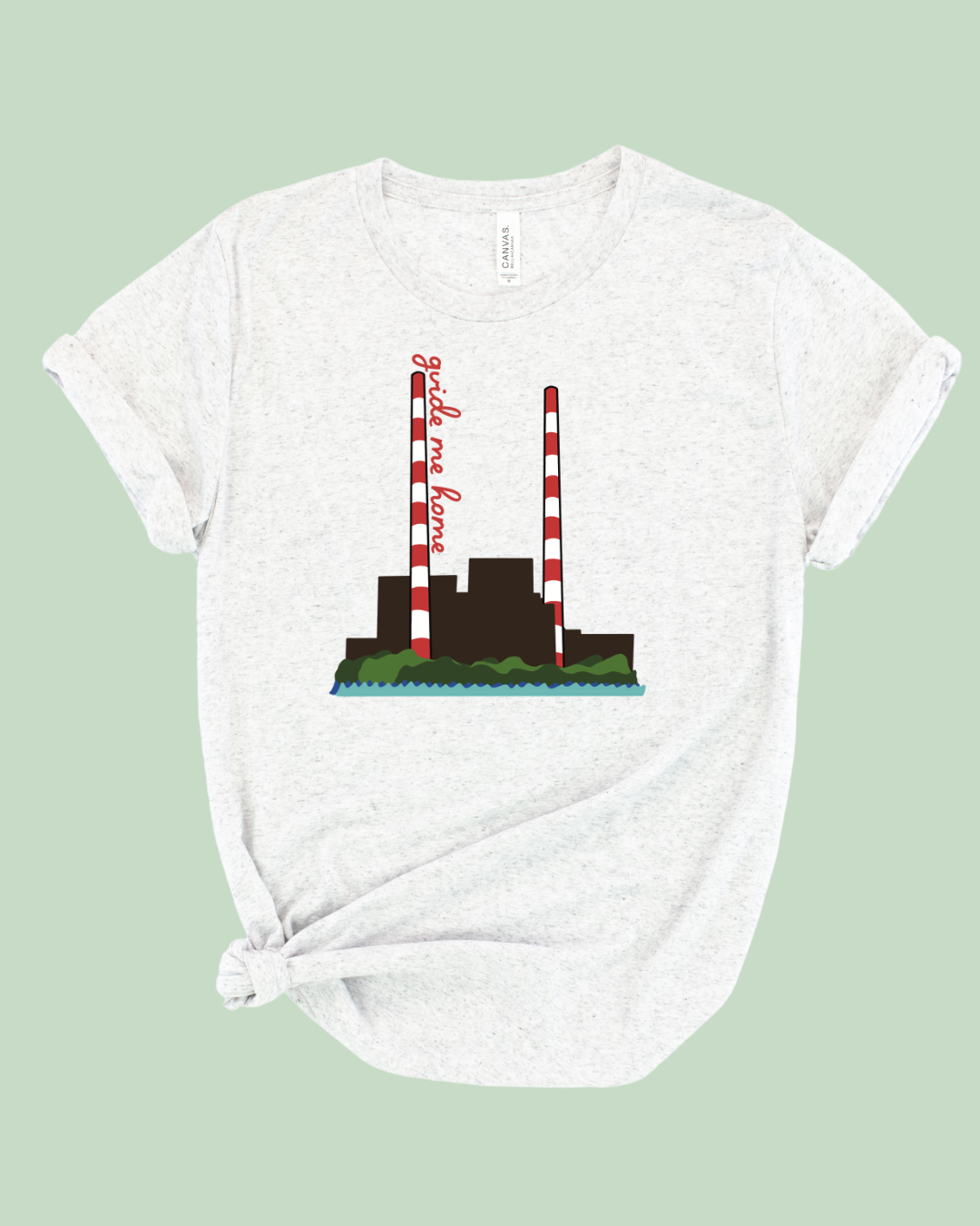 Stacks DTE Guide Me Home - Unisex Bella Canvas Triblend Short-Sleeved Tee