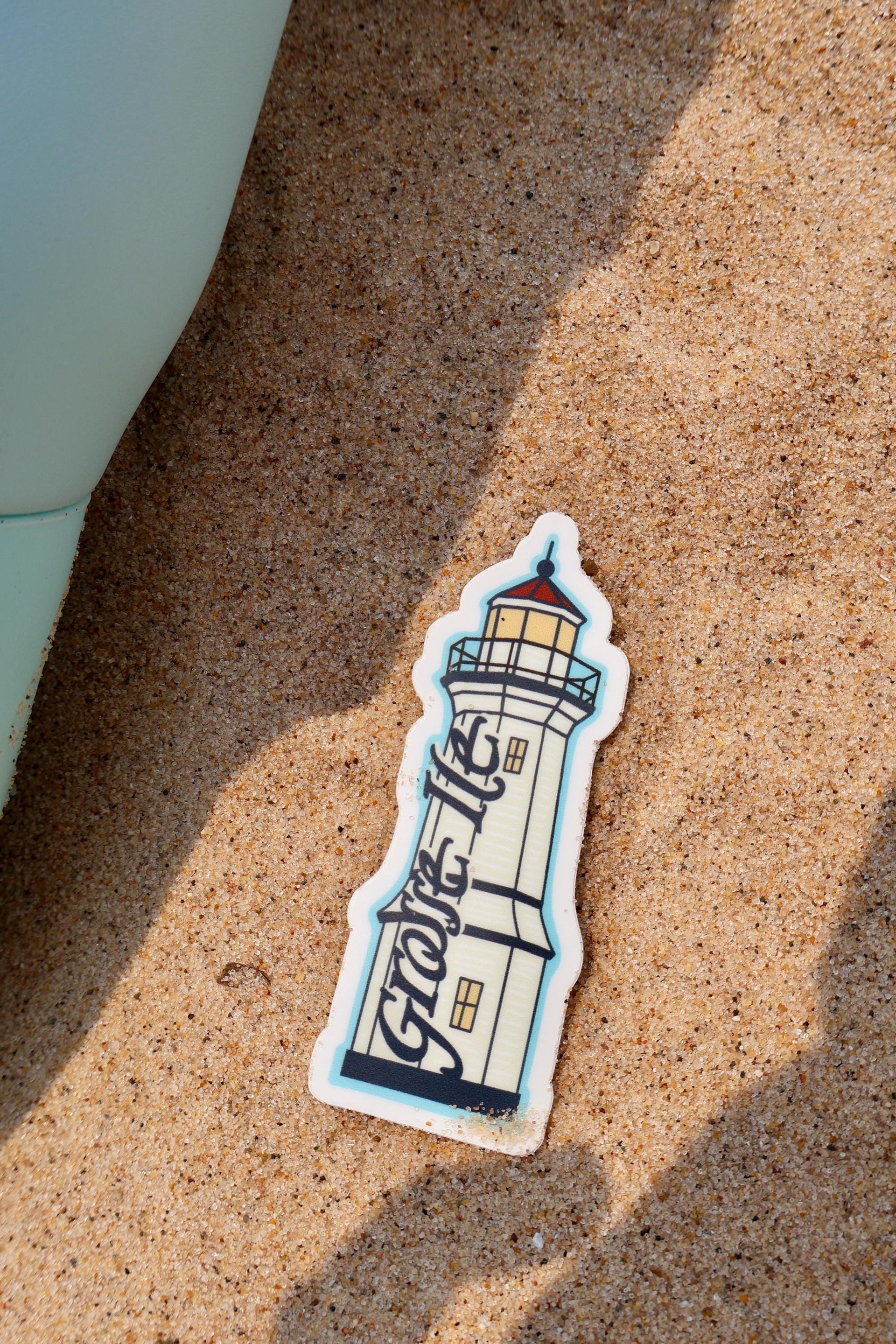 Grosse Ile Lighthouse Sticker - Waterproof Matte Vinyl