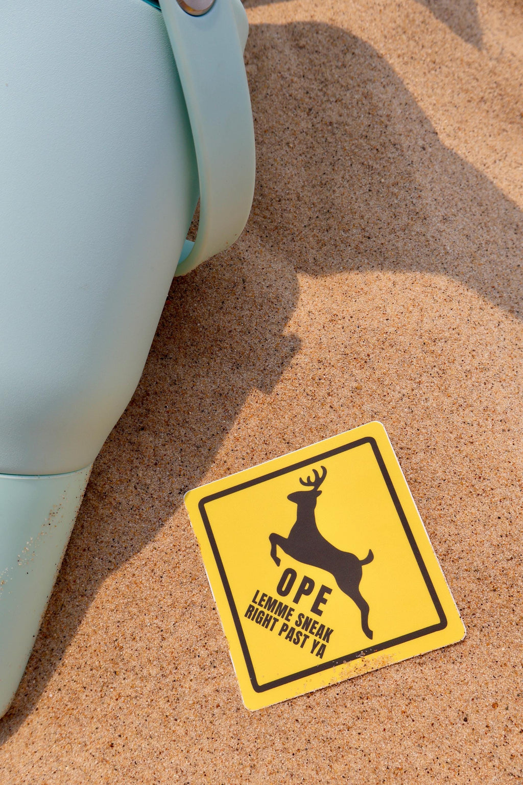 Michigan Ope Deer Sticker - Waterproof Matte Vinyl