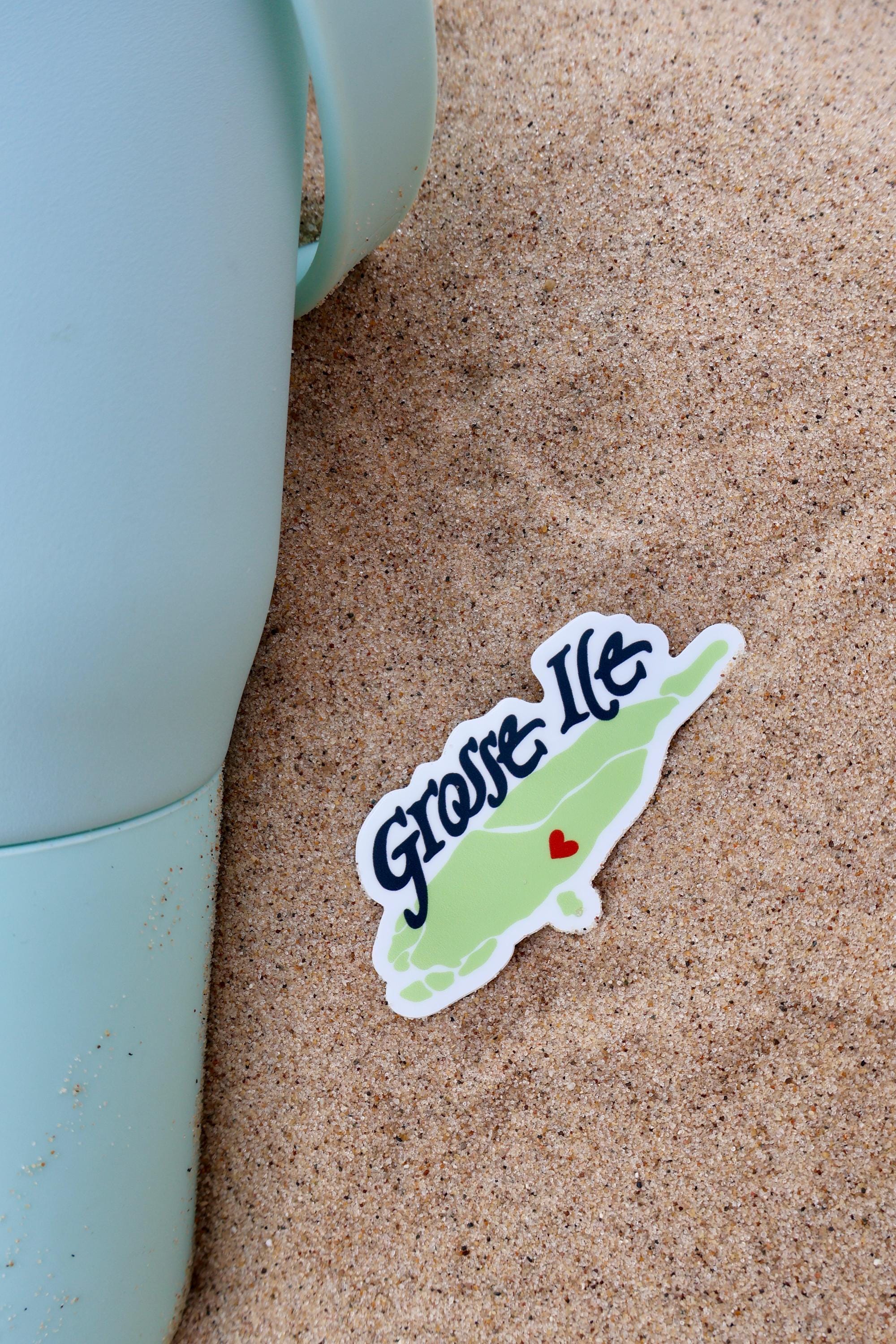 Grosse Ile Michigan Sticker - Waterproof Matte Vinyl