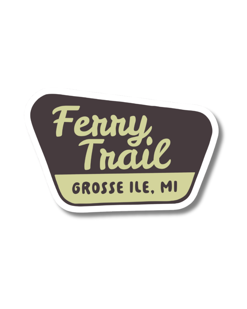 Grosse Ile Ferry Trail - Waterproof Matte Vinyl