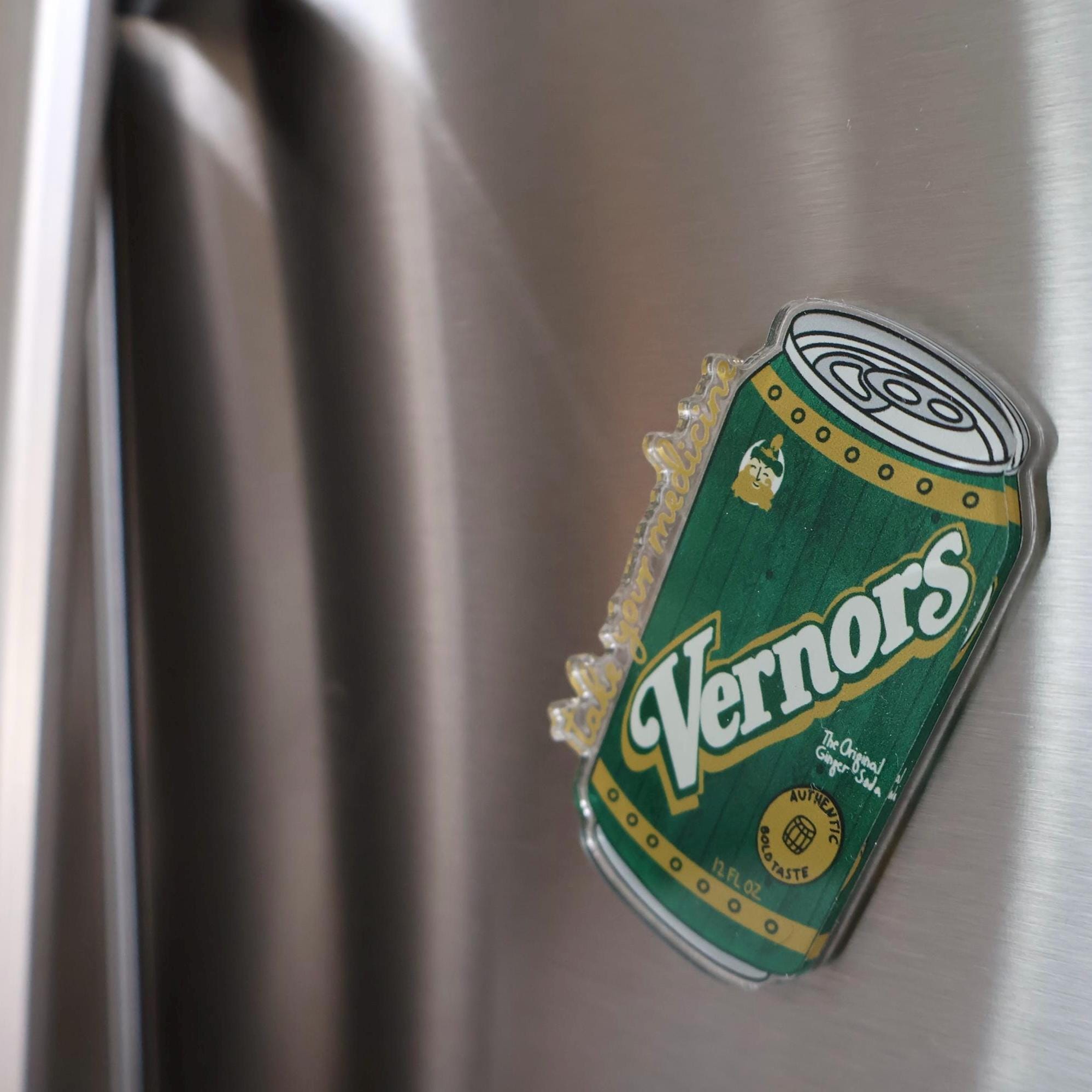 Vernors Take Your Medicine Ginger Ale Acrylic Magnet