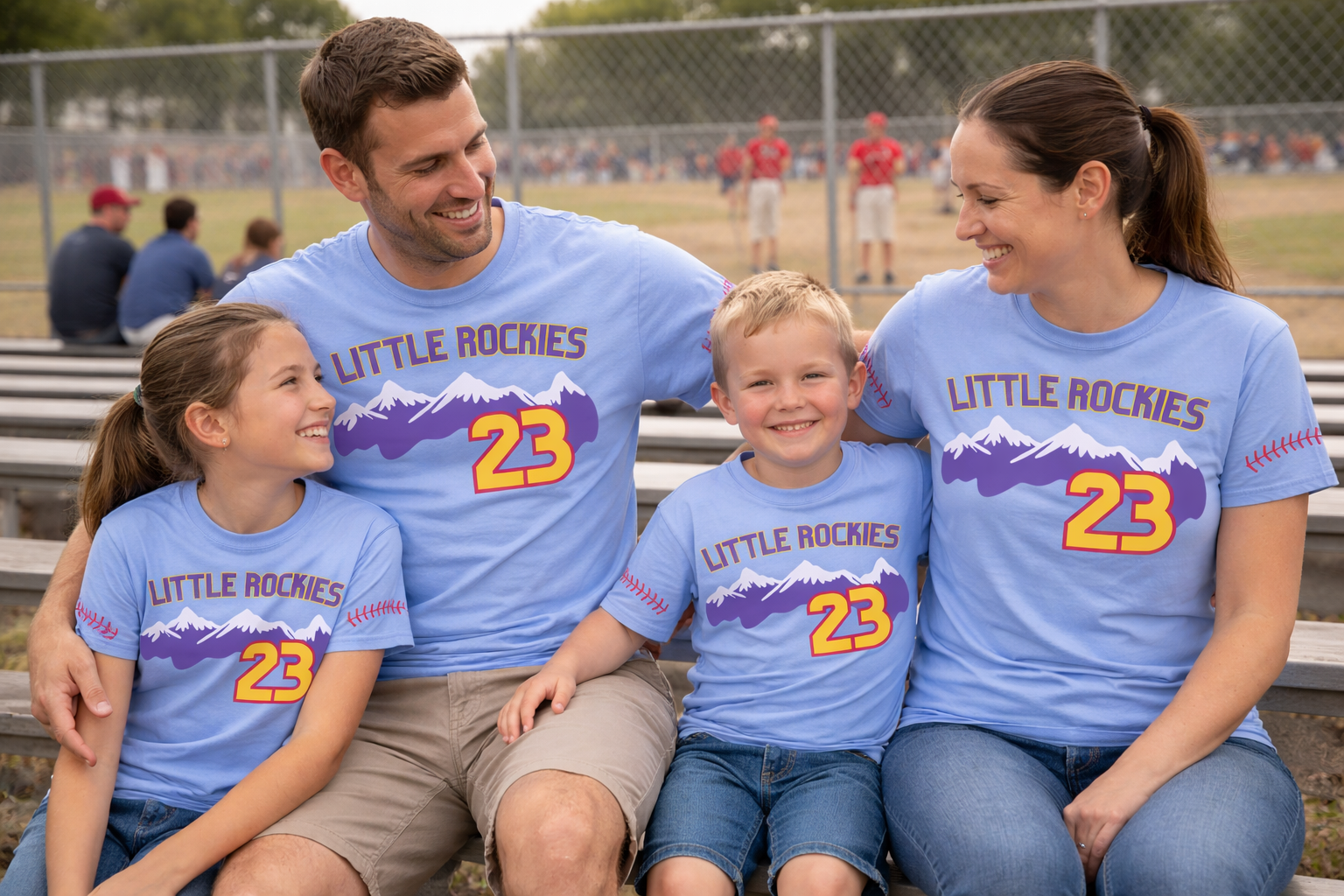 Little Rockies Super Fan T-Shirt | Custom Player # | Pre-Order by 4.14.26
