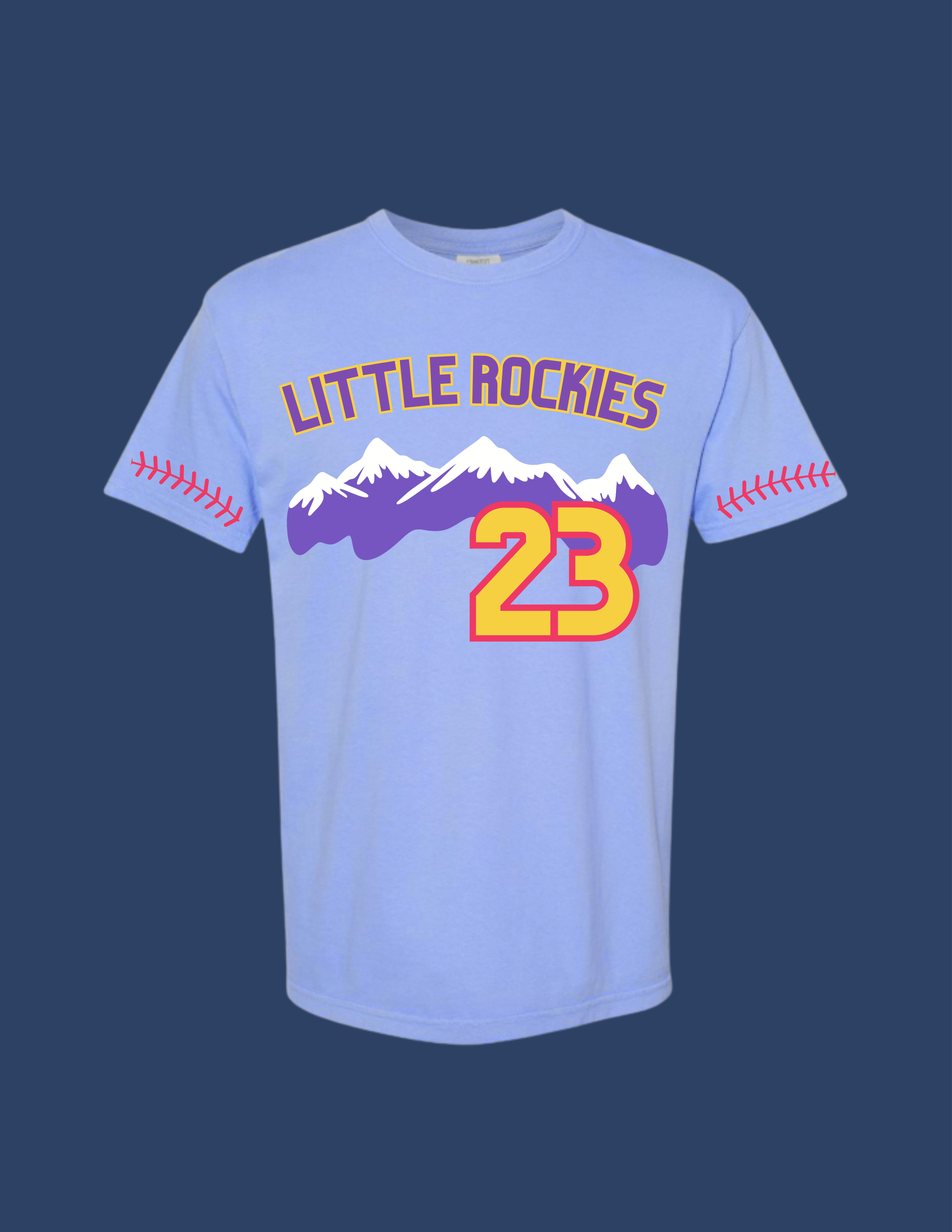 Little Rockies Super Fan T-Shirt | Custom Player # | Pre-Order by 4.14.26