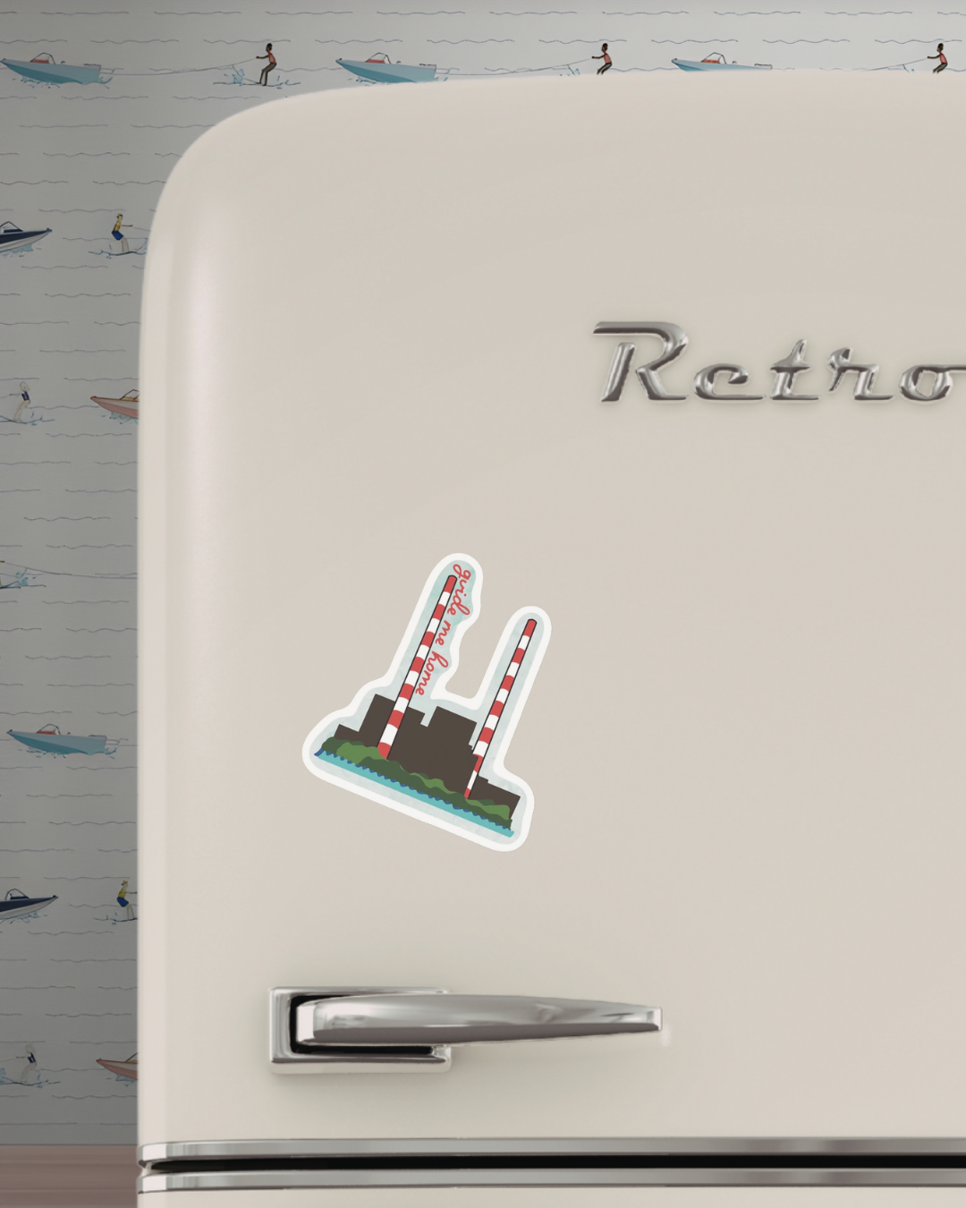 Stacks DTE Guide Me Home Vinyl Fridge Magnet