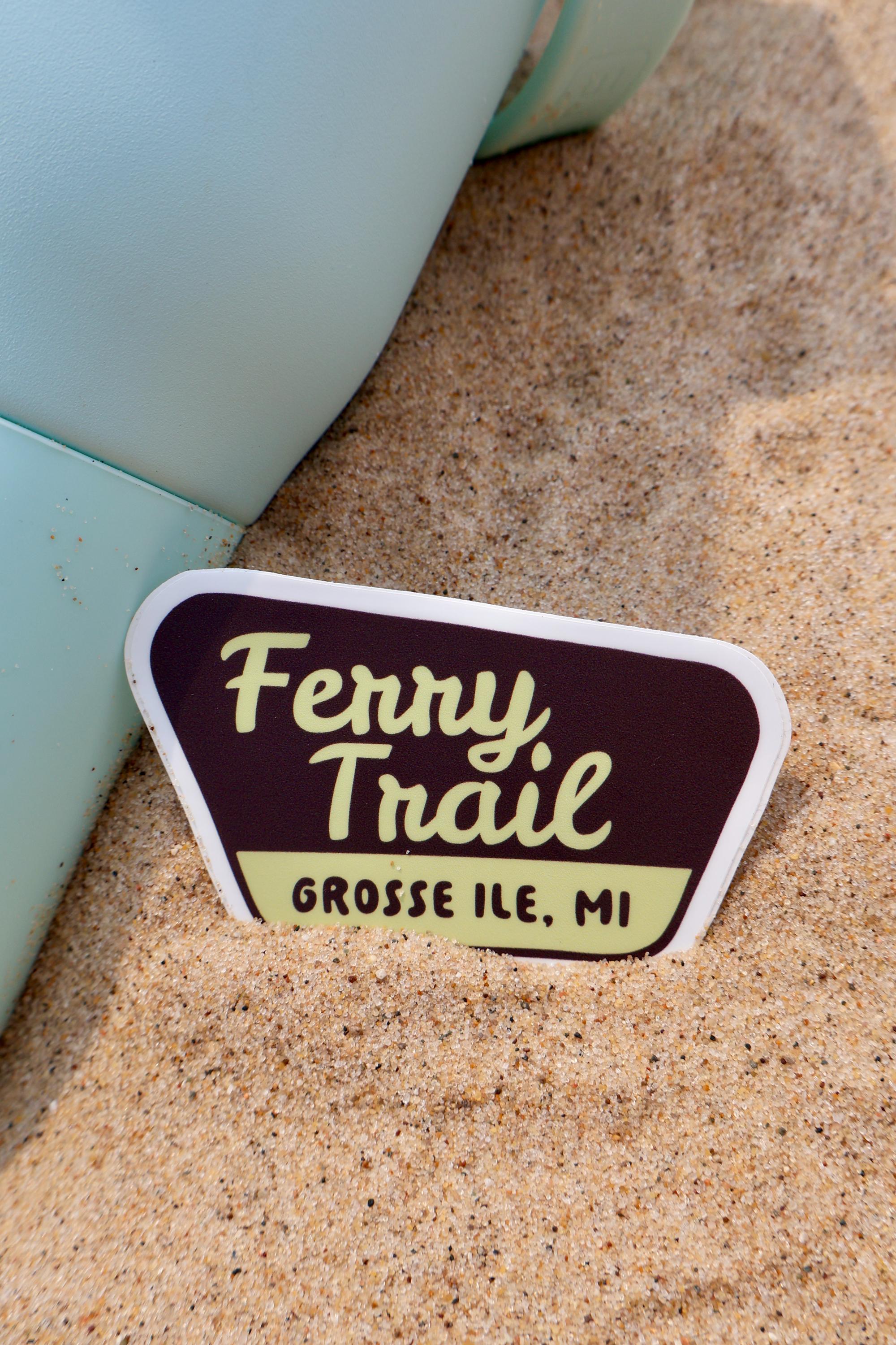 Grosse Ile Ferry Trail - Waterproof Matte Vinyl